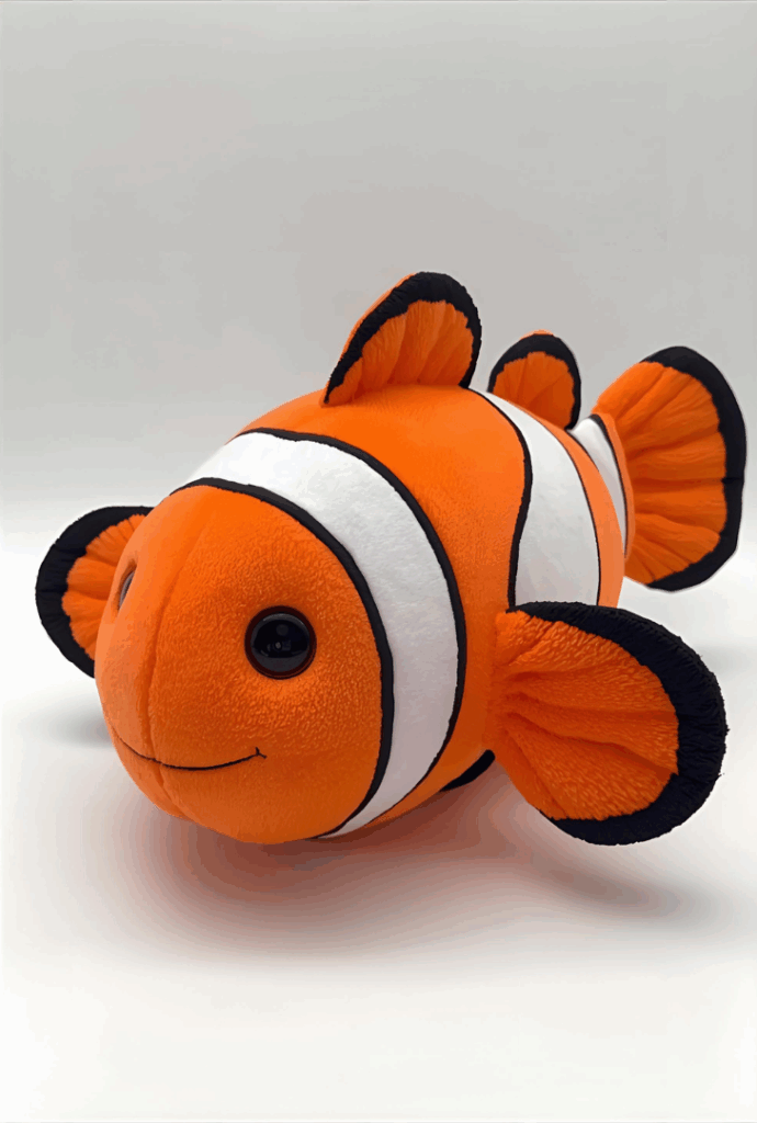 Plüschtier-Fisch, Art: Clownfisch